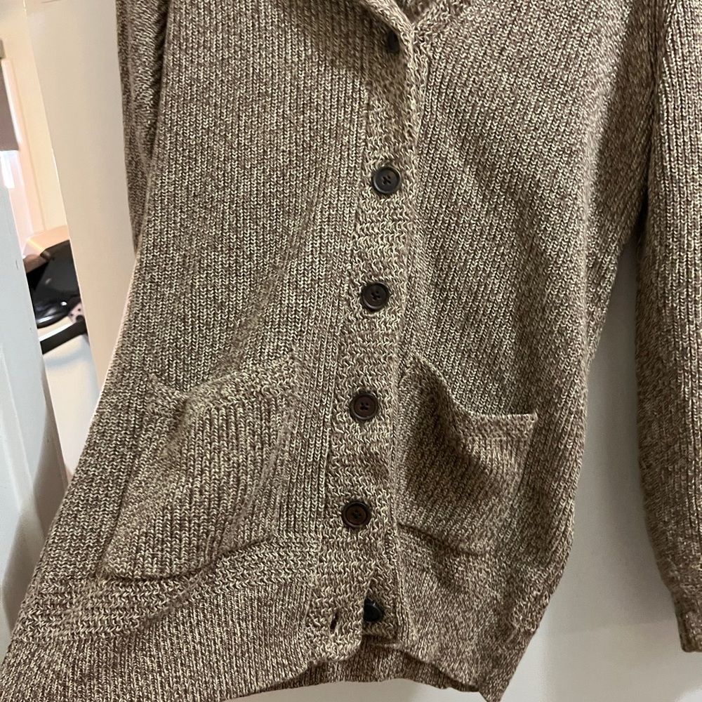 Cowl neck cardigan
